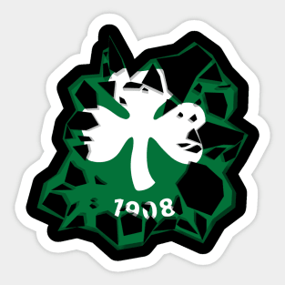 Pao Distressed pattern Sticker